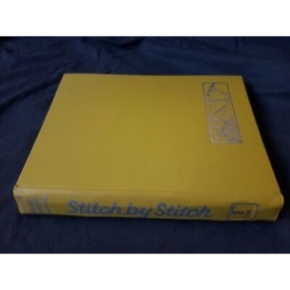 Vtg 1982 Marshall Cavendish Stitch by Stitch booklets LOT binder 1-14 sew knit - Picture 2 of 9